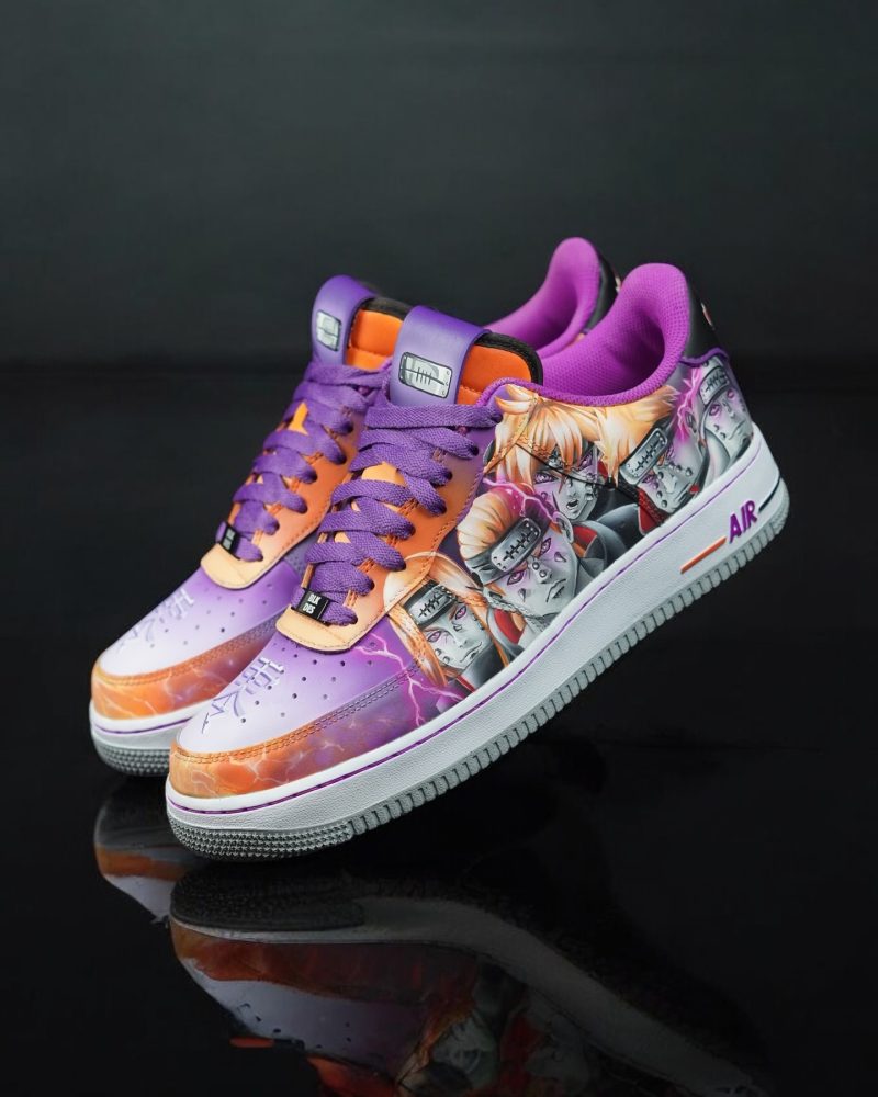 Naruto - Pain x Nagato x Konan Air Force 1 Custom - Image 2