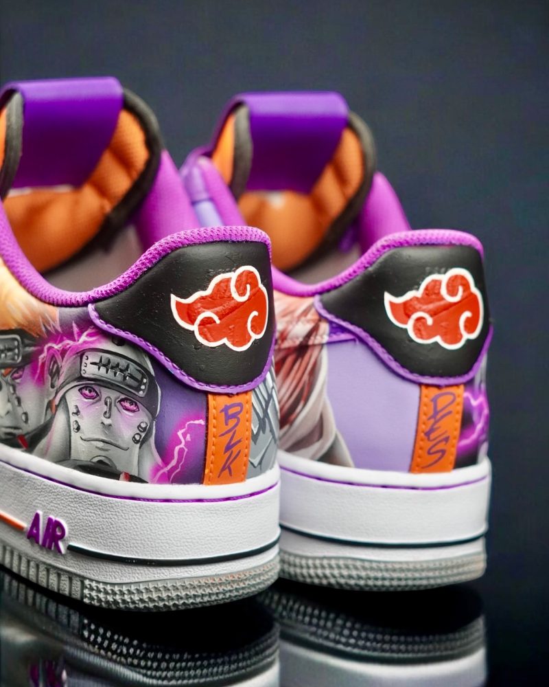 Naruto - Pain x Nagato x Konan Air Force 1 Custom - Image 3