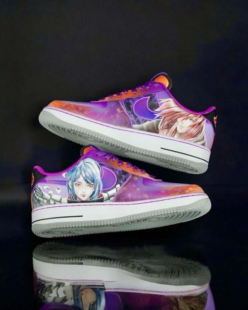 Naruto - Pain x Nagato x Konan Air Force 1 Custom - Image 4