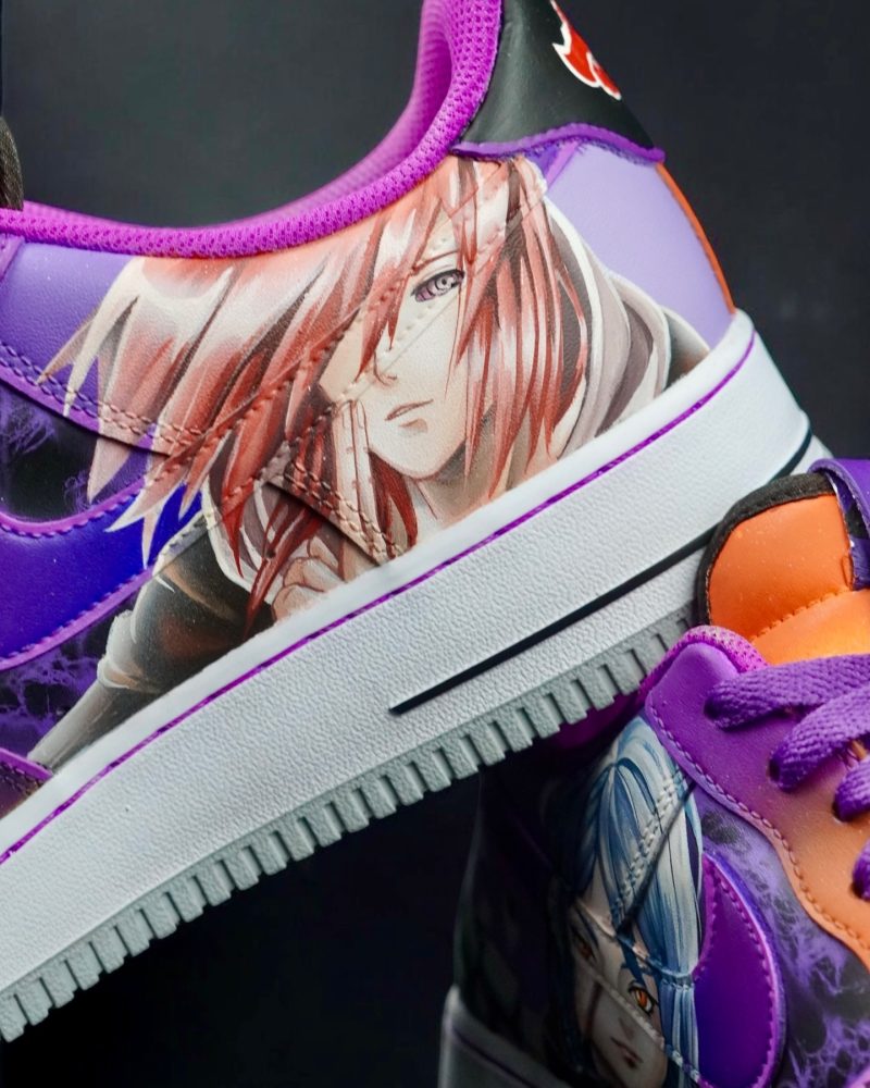 Naruto - Pain x Nagato x Konan Air Force 1 Custom - Image 5