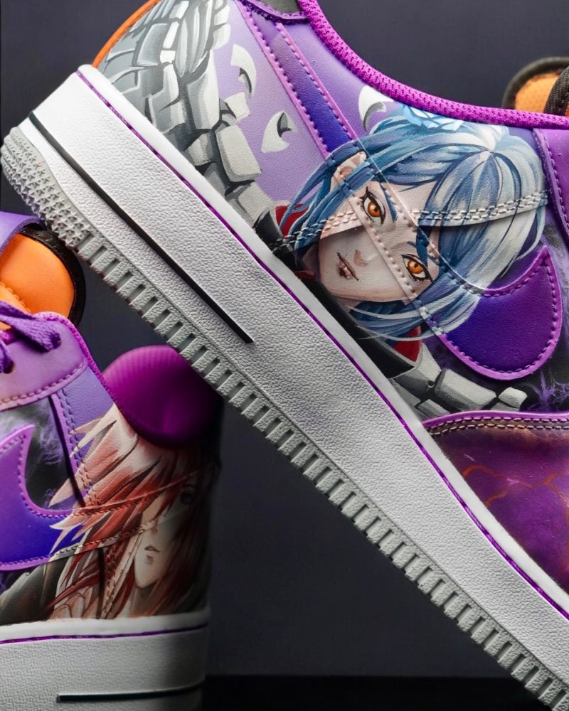 Naruto - Pain x Nagato x Konan Air Force 1 Custom - Image 6