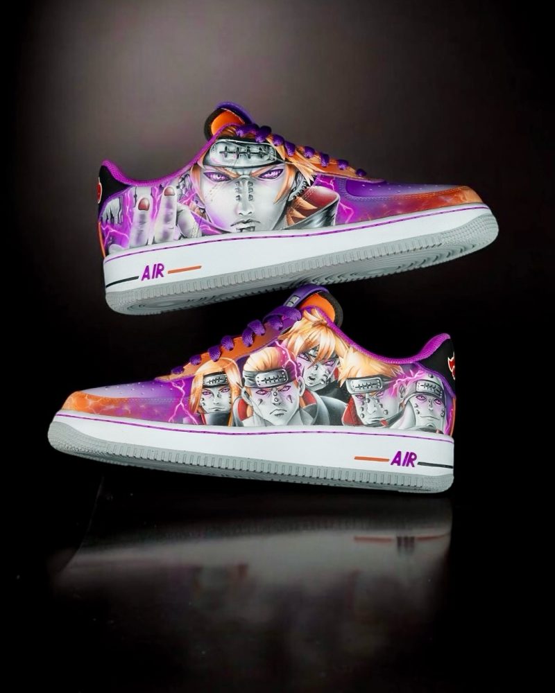 Naruto - Pain x Nagato x Konan Air Force 1 Custom