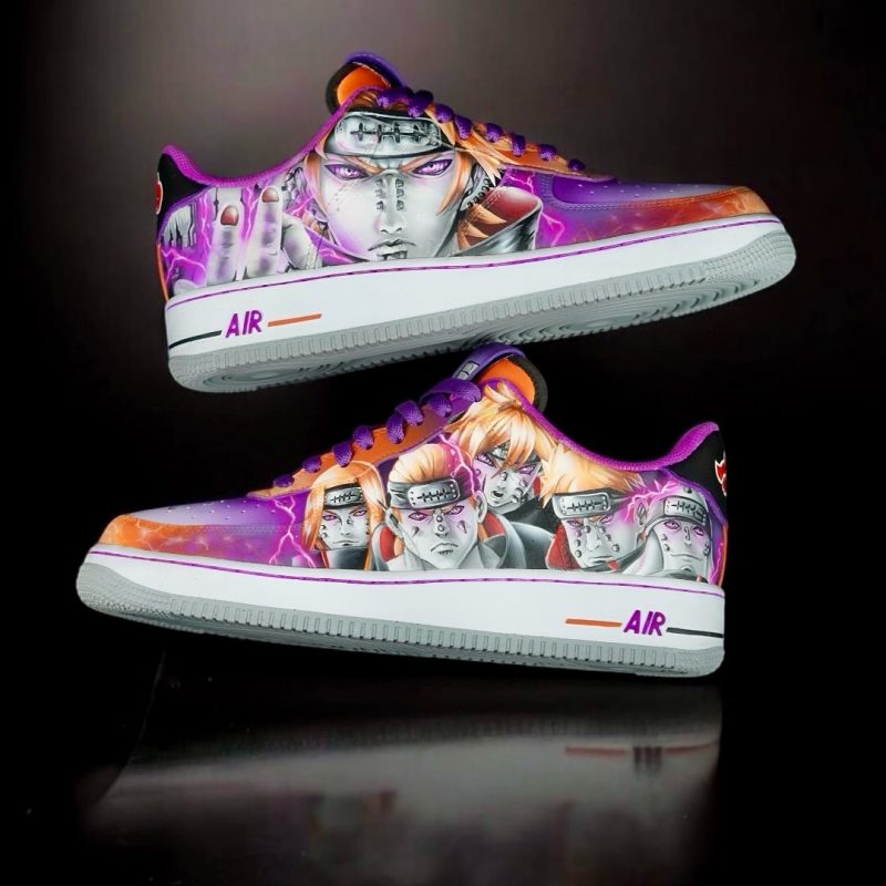 Naruto - Pain x Nagato x Konan Air Force 1 Custom