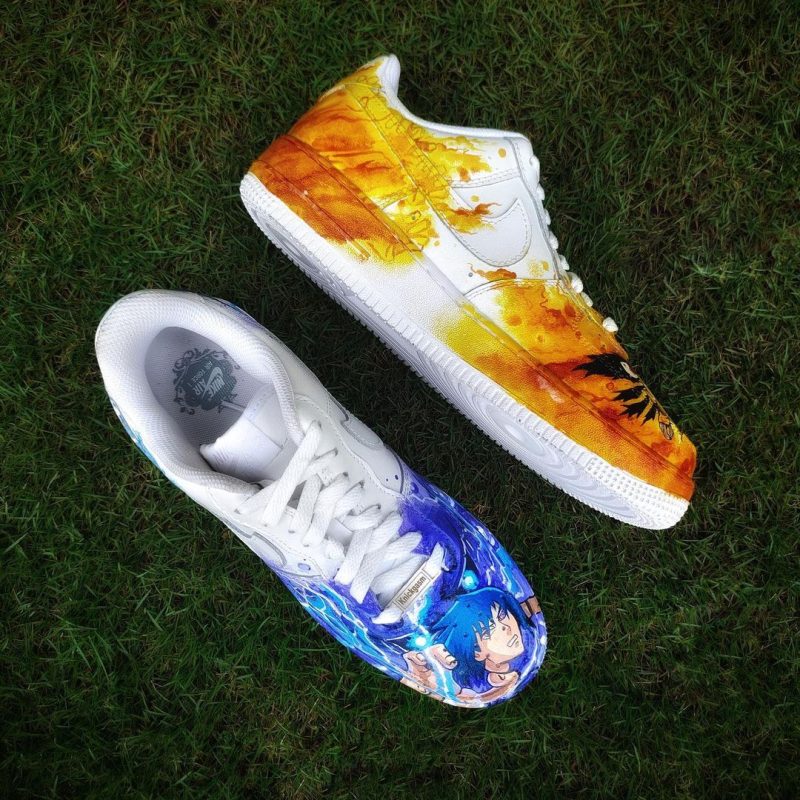 Naruto x Sasuke Air Force 1 Custom - Image 4