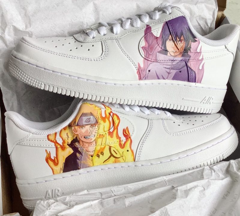 Naruto x Sasuke Air Force 1 Custom