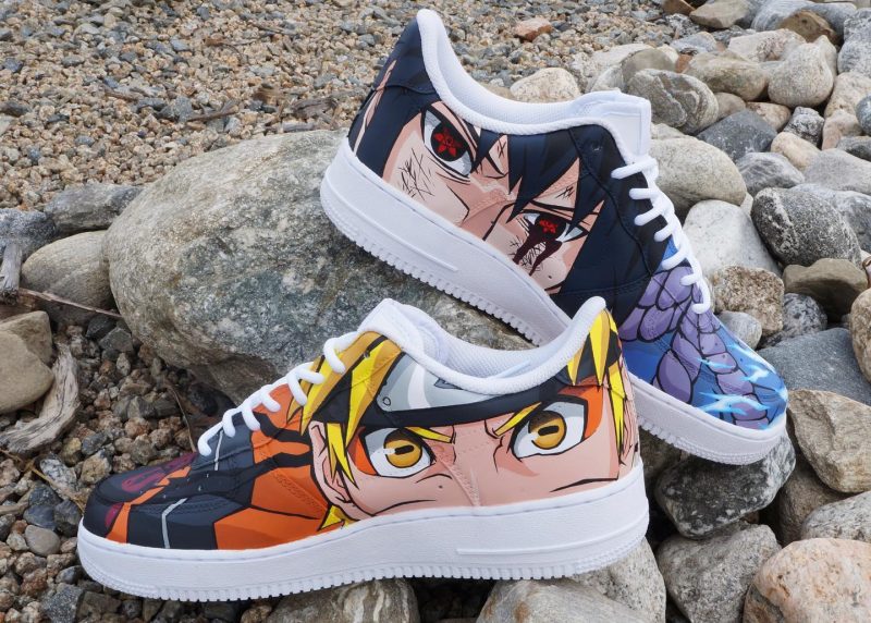 Naruto x Sasuke Limited Edition Air Force 1 Custom - Image 2