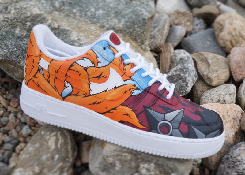 Naruto x Sasuke Limited Edition Air Force 1 Custom - Image 3