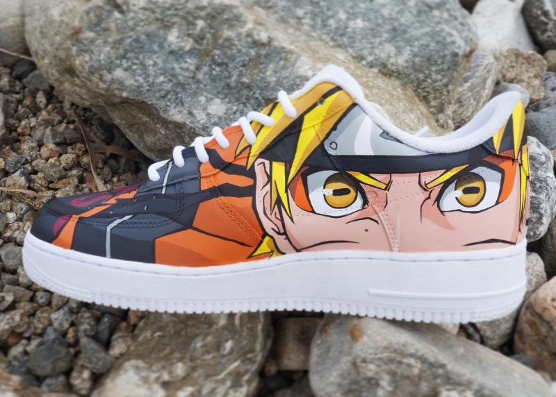 Naruto x Sasuke Limited Edition Air Force 1 Custom - Image 5
