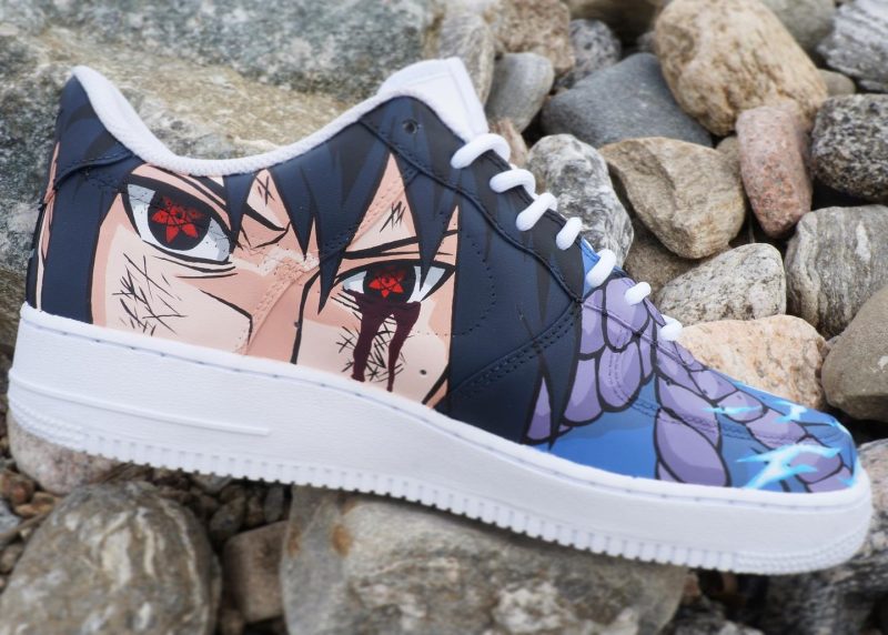 Naruto x Sasuke Limited Edition Air Force 1 Custom - Image 6