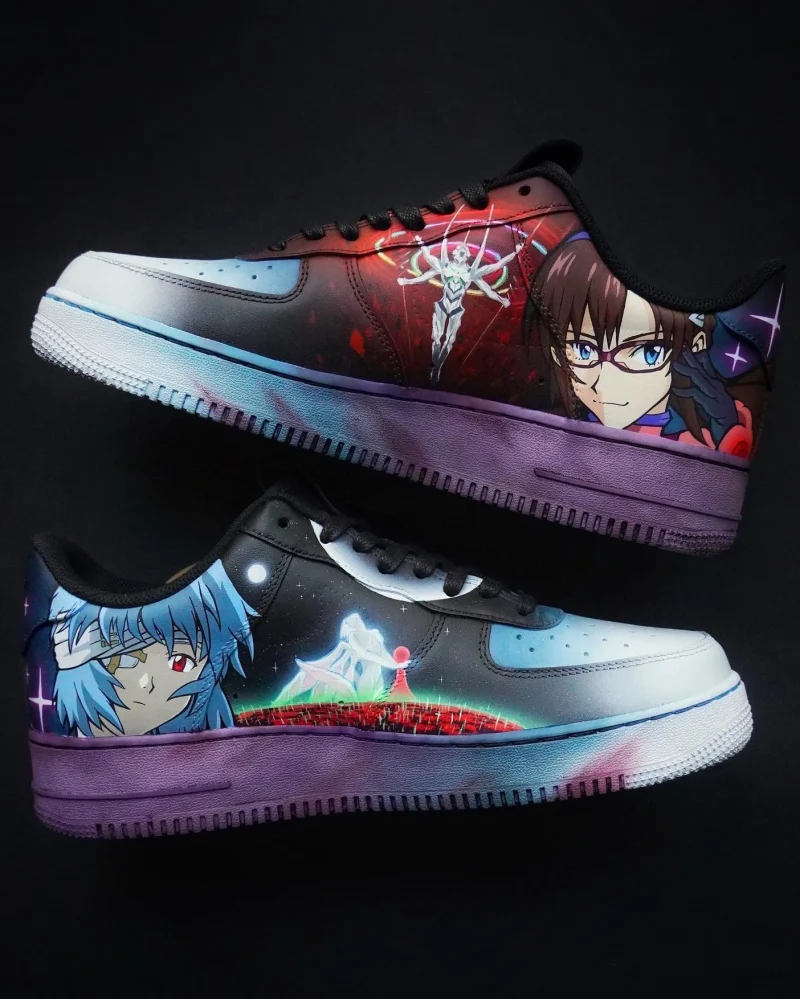Neon Genesis Evangelion - End of EVA Air Force 1 Custom - Image 2