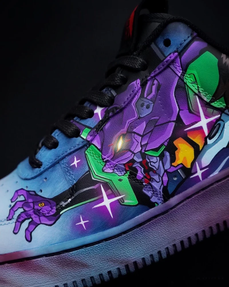 Neon Genesis Evangelion - End of EVA Air Force 1 Custom - Image 3