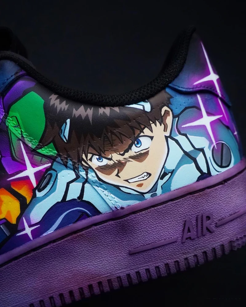 Neon Genesis Evangelion - End of EVA Air Force 1 Custom - Image 5
