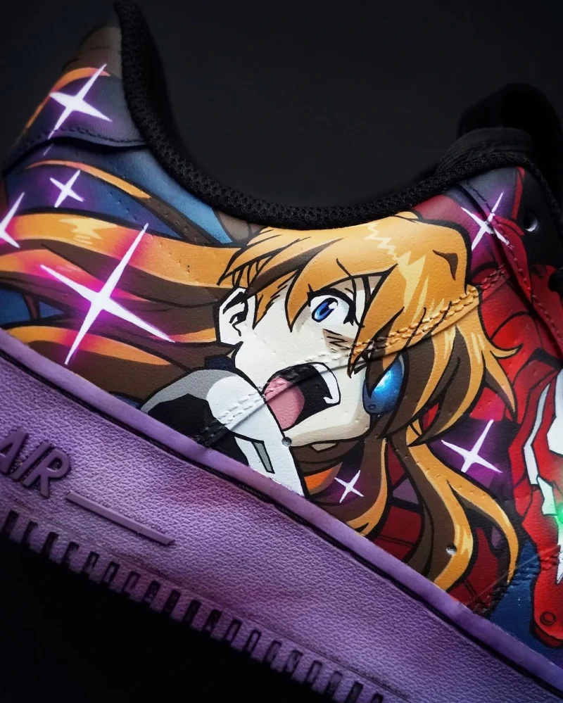 Neon Genesis Evangelion - End of EVA Air Force 1 Custom - Image 6