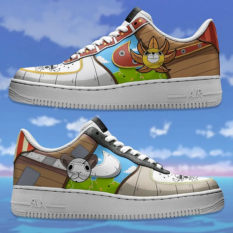 One Piece Barcos Air Force 1 Custom