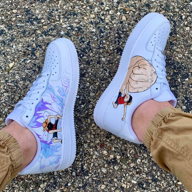 One Piece - Luffy Air Force 1 Custom - Image 2