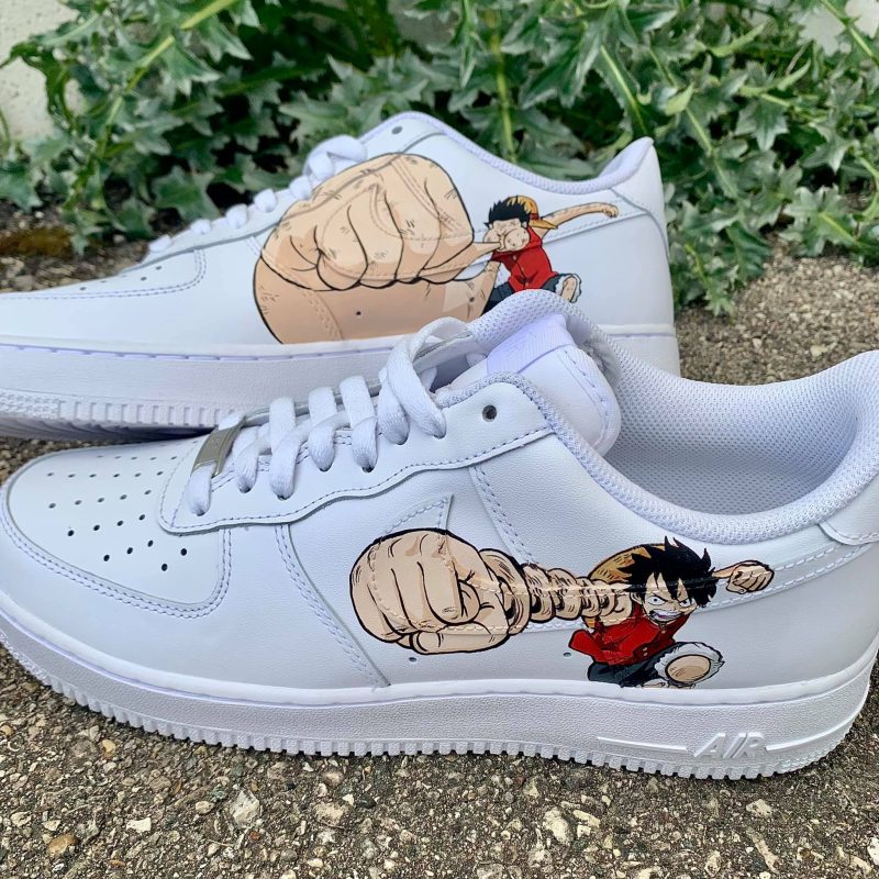 One Piece - Luffy Air Force 1 Custom - Image 4