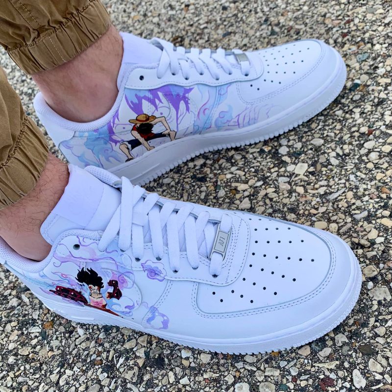 One Piece - Luffy Air Force 1 Custom - Image 5