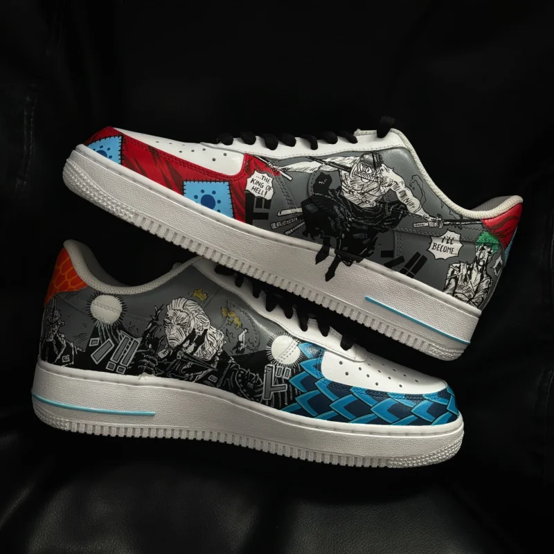 One Piece - Luffy Gear 5 x Kaido Air Force 1 Custom - Image 2