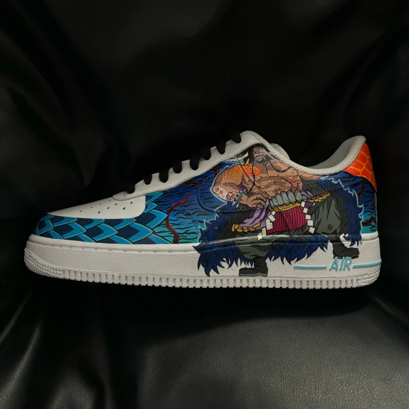 One Piece - Luffy Gear 5 x Kaido Air Force 1 Custom - Image 4
