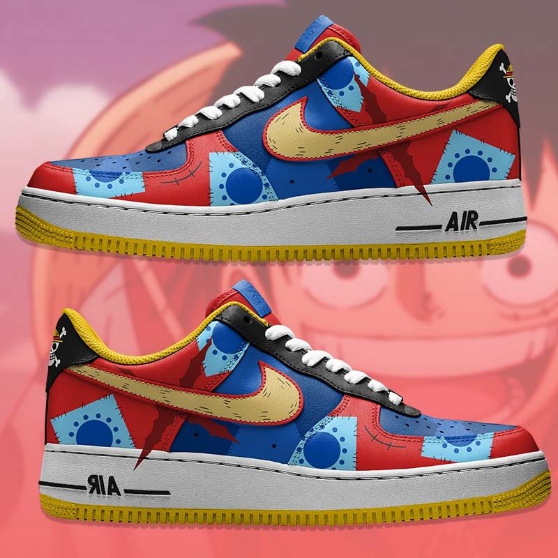 One Piece - Luffy Wano Air Force 1 Custom