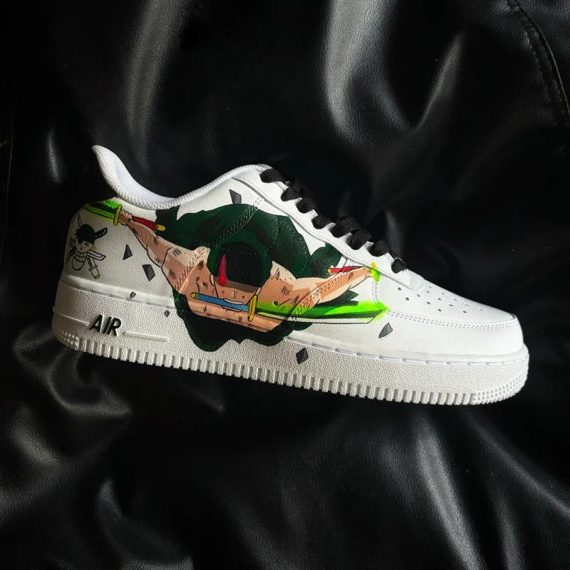 One Piece - Luffy x Zoro Air Force 1 Custom - Image 2