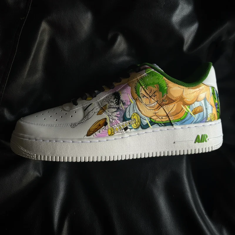 One Piece - Luffy x Zoro Air Force 1 Custom - Image 2