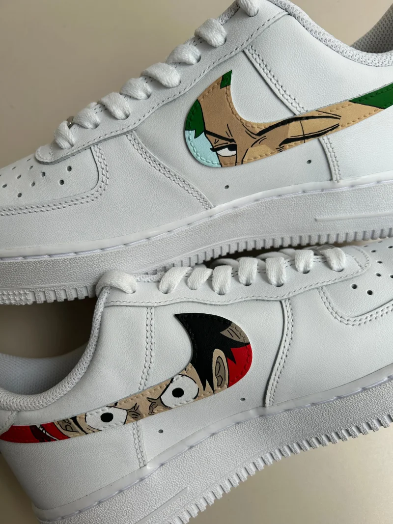 One Piece - Luffy x Zoro Air Force 1 Custom - Image 2