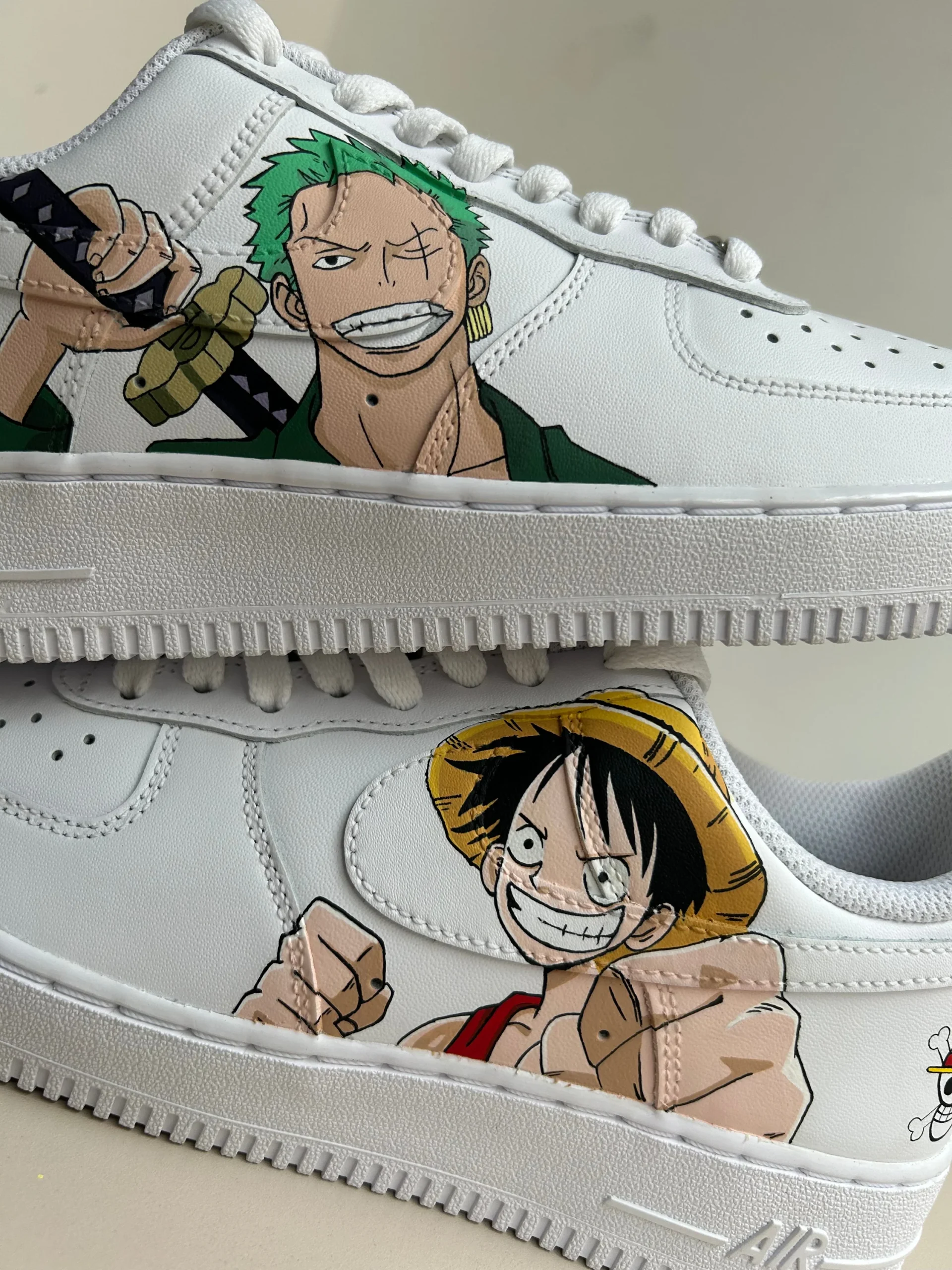 One Piece - Luffy x Zoro Air Force 1 Custom - Image 2