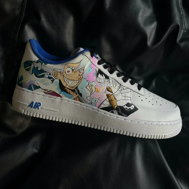 One Piece - Luffy x Zoro Air Force 1 Custom - Image 3