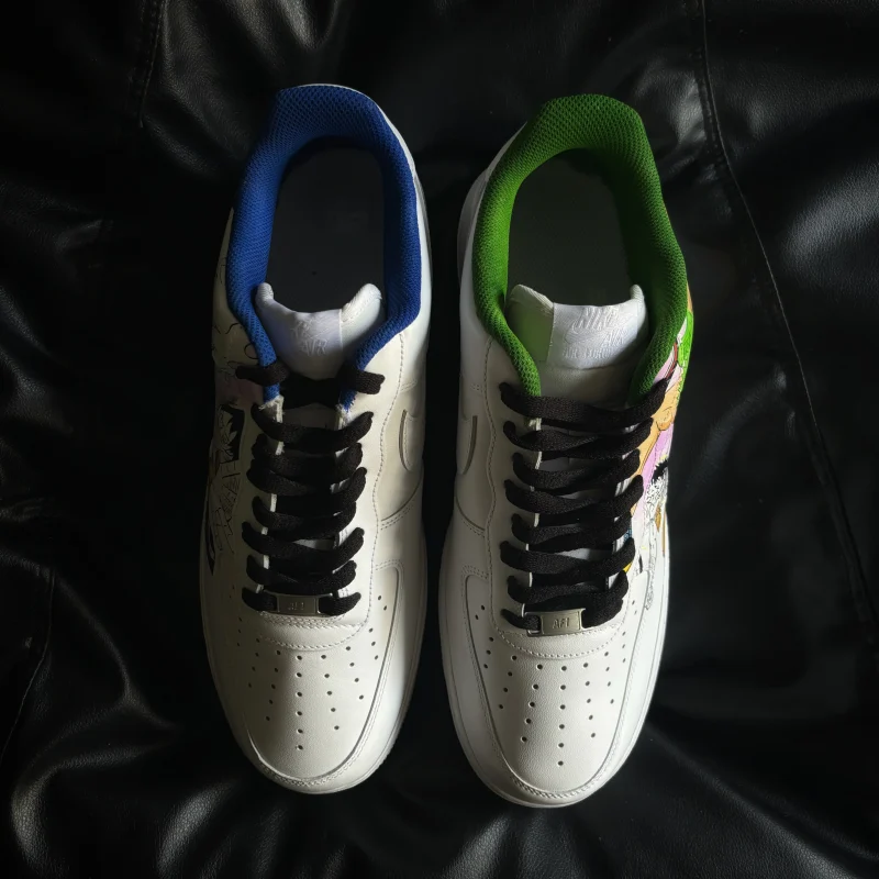 One Piece - Luffy x Zoro Air Force 1 Custom - Image 4