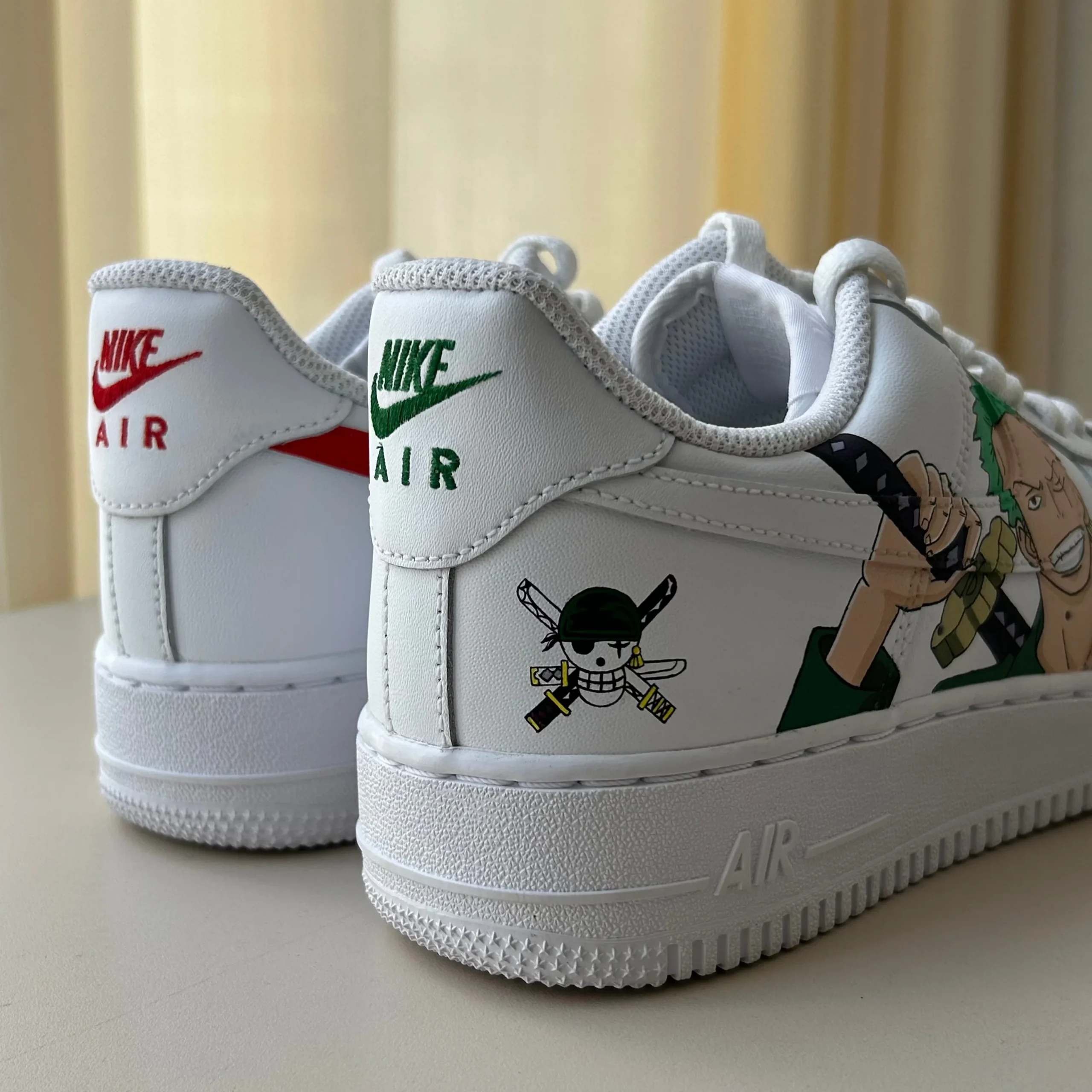One Piece - Luffy x Zoro Air Force 1 Custom - Image 4