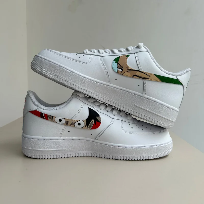 One Piece - Luffy x Zoro Air Force 1 Custom