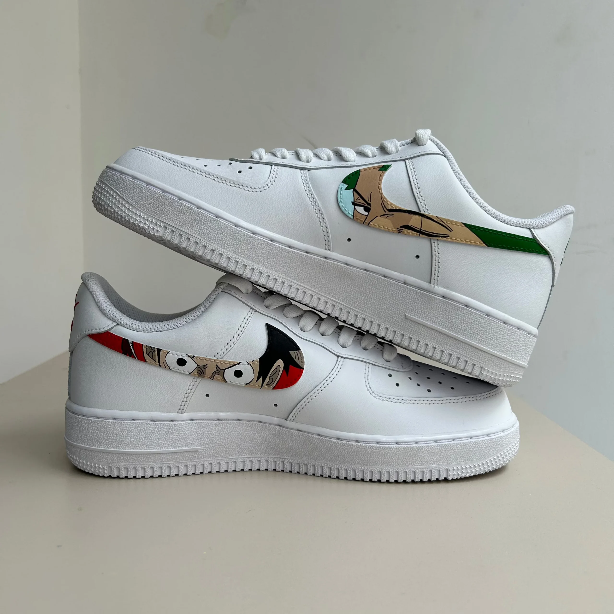 One Piece - Luffy x Zoro Air Force 1 Custom