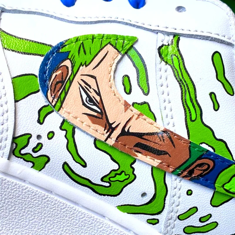 One Piece - Zoro Air Force 1 Custom - Image 2
