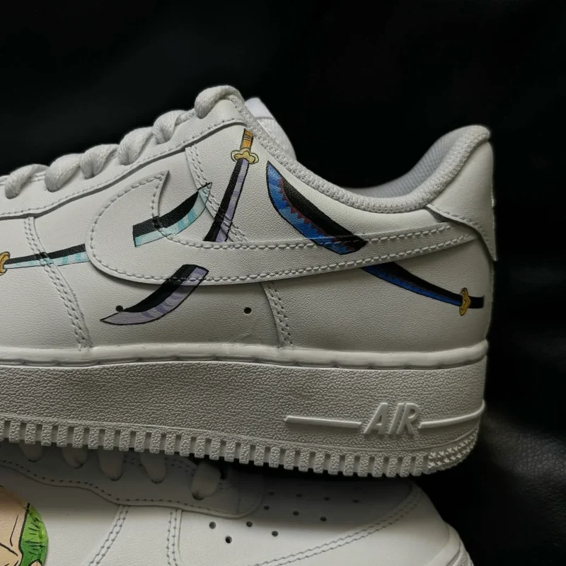 One Piece - Zoro Air Force 1 Custom - Image 3