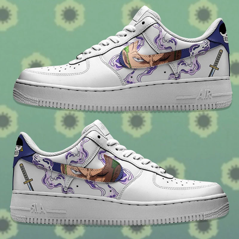 One Piece - Zoro Air Force 1 Custom