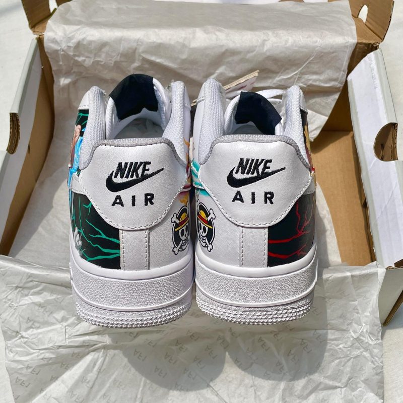 Zoro x Luffy Air Force 1 Custom - One Piece - Image 4