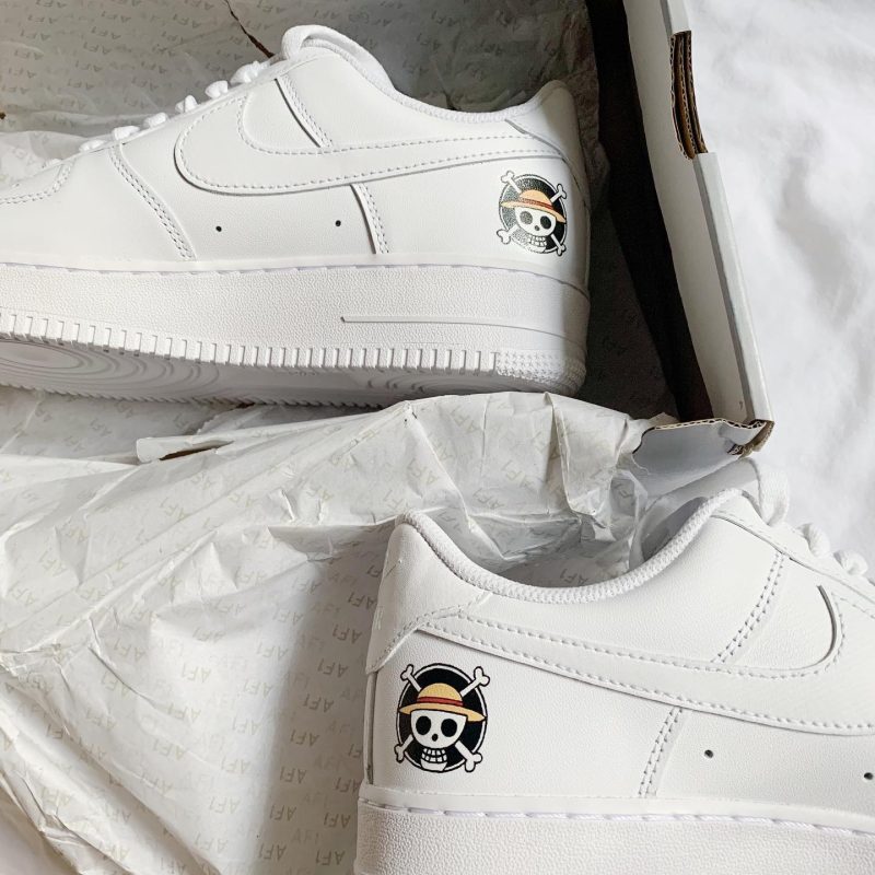Zoro x Luffy Reflective Air Force 1 Custom - One Piece - Image 2
