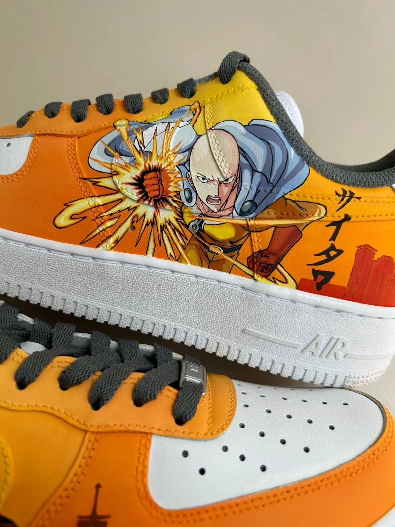 One Punch Man - Saitama Air Force 1 Custom - Image 2