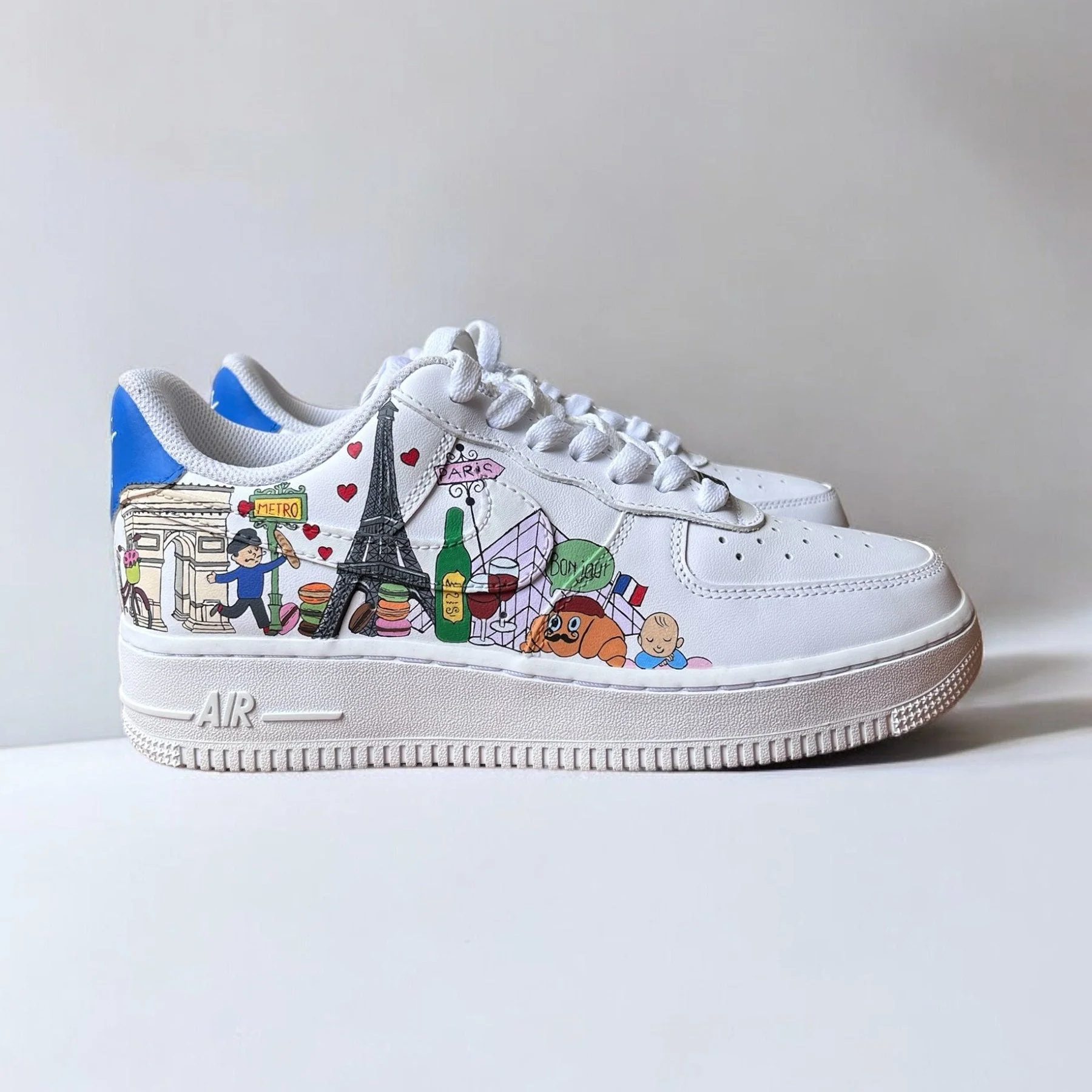 Parisian Elegance Air Force 1 Custom
