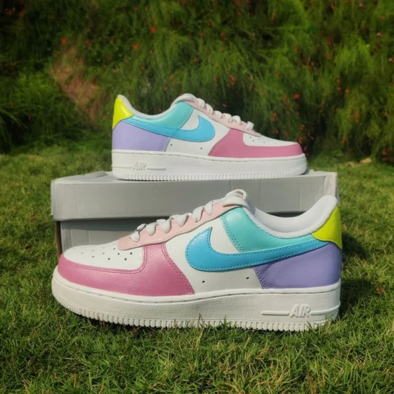 Pastel Air Force 1 Custom - Image 2