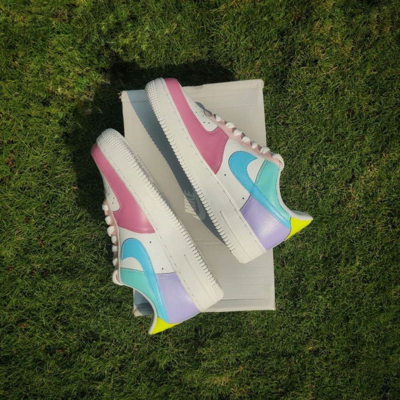 Pastel Air Force 1 Custom - Image 3