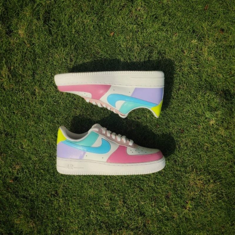 Pastel Air Force 1 Custom