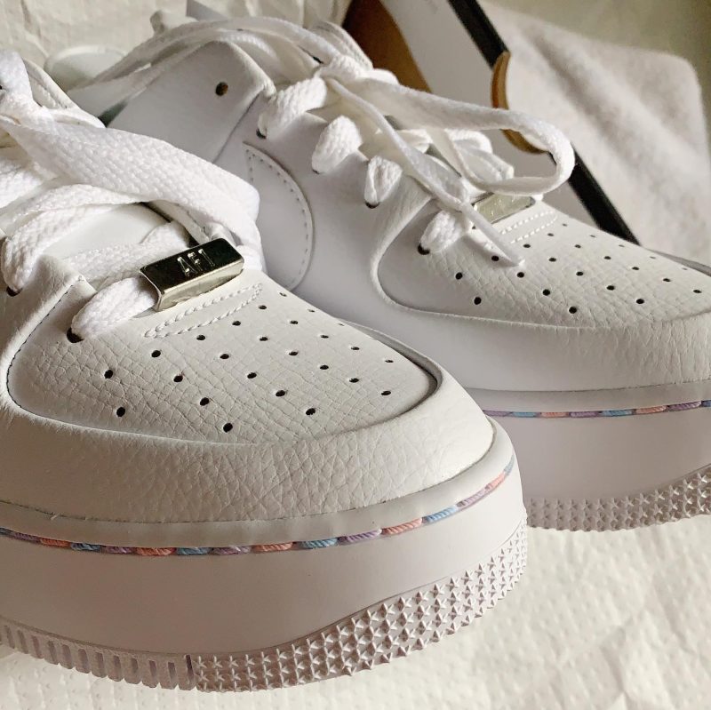 Pastel Drips and Cute Dog Air Force 1 Custom - Image 4