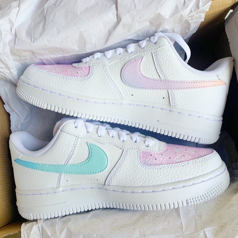 Pastel Mermaid Air Force 1 Custom - Image 3