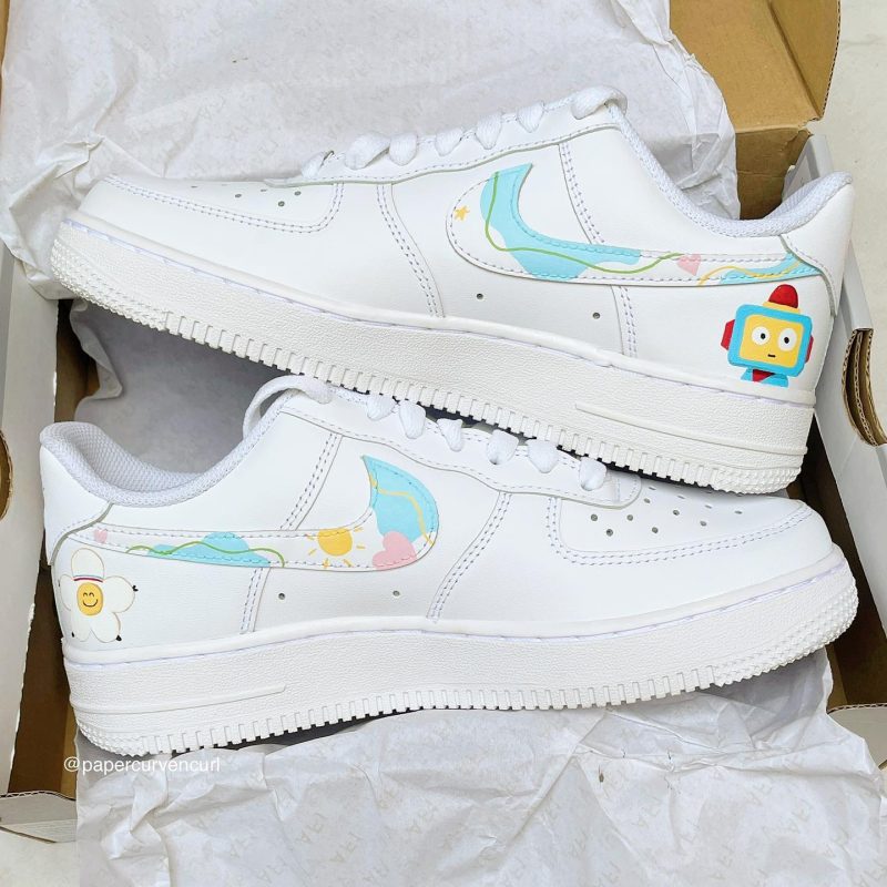 Pastel NCT Chibi Air Force 1 Custom - Image 2