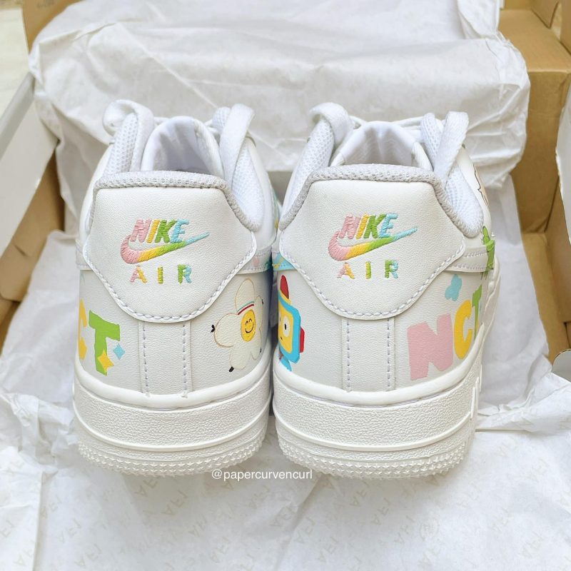 Pastel NCT Chibi Air Force 1 Custom - Image 3