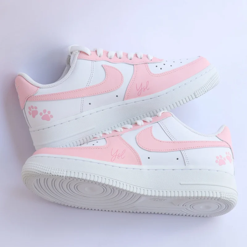 Pastel Pet Portrait Air Force 1 Custom - Image 2