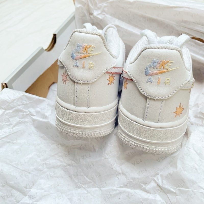 Pastel Sun & Moon Air Force 1 Custom - Image 3