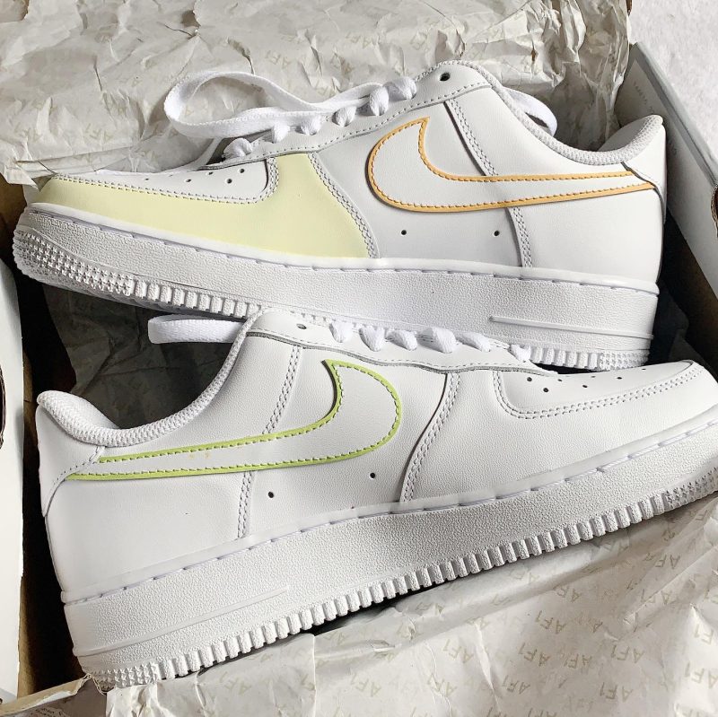 Pastel Sunshine Air Force 1 Custom - Image 3